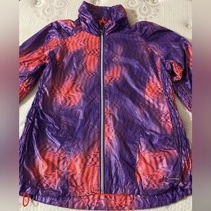 Cool Sunice Women’s Windbreaker in Purple and Orange